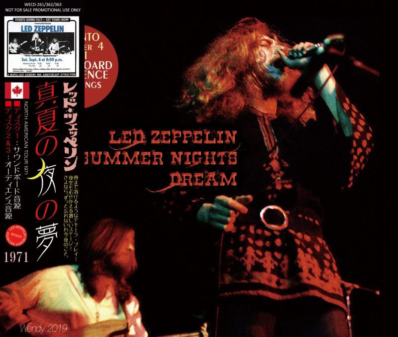 LED ZEPPELIN / MIDSUMMER NIGHT'S DREAM 1971 【3CD】
