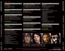 Load image into Gallery viewer, THE BEATLES / ALONE TOGETHER Vol.1 【2CD】
