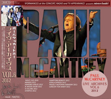 Load image into Gallery viewer, PAUL McCARTNEY / LIVE ARCHIVES Vol.6 【2CD】
