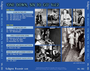 THE BEATLES / ONE DOWN, SIX TO GO Vol.2 【5CD】