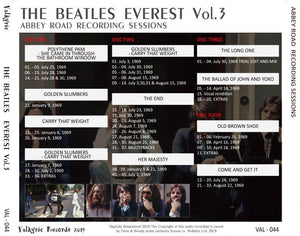 THE BEATLES / EVEREST Vol.3 【6CD】