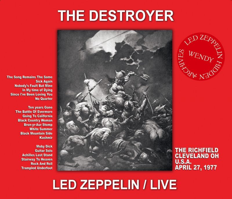 LED ZEPPELIN / THE DESTROYERS 1977 【6CD】 – Music Lover Japan