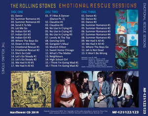 THE ROLLING STONES / EMOTIONAL RESCUE SESSIONS 3CD