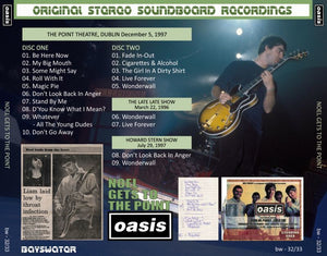 OASIS 1997 NOEL GETS TO THE POINT 2CD
