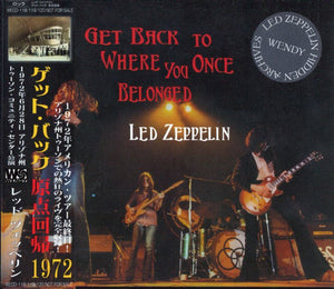 LED ZEPPELIN / GET BACK TO WHERE YOU ONCE BELONGED 【3CD】