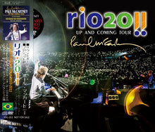 Load image into Gallery viewer, PAUL McCARTNEY 2011 RIO 2 CD 1 DVD Pro-shot Video Rio de Janeiro Brazil
