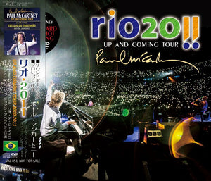 PAUL McCARTNEY 2011 RIO 2 CD 1 DVD Pro-shot Video Rio de Janeiro Brazil