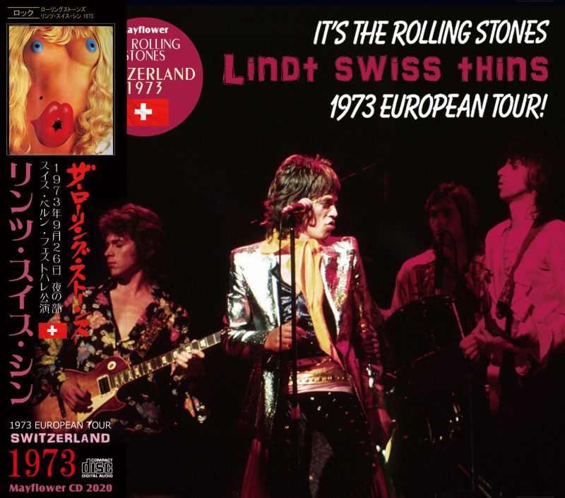 THE ROLLING STONES 1973 LINDT SWISS THINS CD