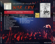 Load image into Gallery viewer, LED ZEPPELIN 1970 WAR CRY 2CD
