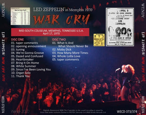 LED ZEPPELIN 1970 WAR CRY 2CD