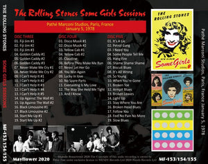THE ROLLING STONES SOME GIRLS SESSIONS 5CD