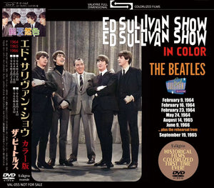 THE BEATLES / ED SULLIVAN SHOW IN COLOR 2DVD