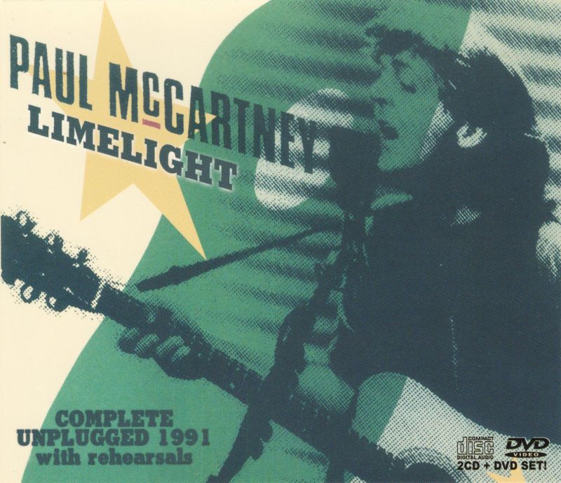 PAUL McCARTNEY / LIMELIGHT complete unplugged 1991 【2CD+DVD】