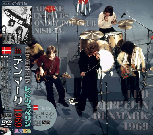 LED ZEPPELIN 1969 DENMARK CD+DVD