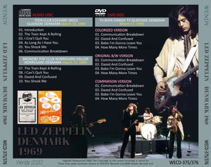 LED ZEPPELIN 1969 DENMARK CD+DVD