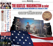 Load image into Gallery viewer, THE BEATLES 1964 THE BEATLES&#39; WASHINGTON IN COLOR DVD
