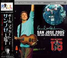 Load image into Gallery viewer, PAUL McCARTNEY SAN JOSE 2005 THE LOST SPACE WITHIN US TAPES 3 CD HP PAVILION
