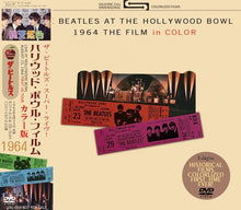 Load image into Gallery viewer, THE BEATLES AT THE HOLLYWOOD BOWL 1964 THE FILM in COLOR DVD
