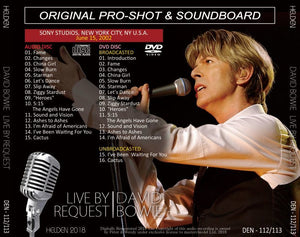 DAVID BOWIE / LIVE BY REQUEST 【CD+DVD】