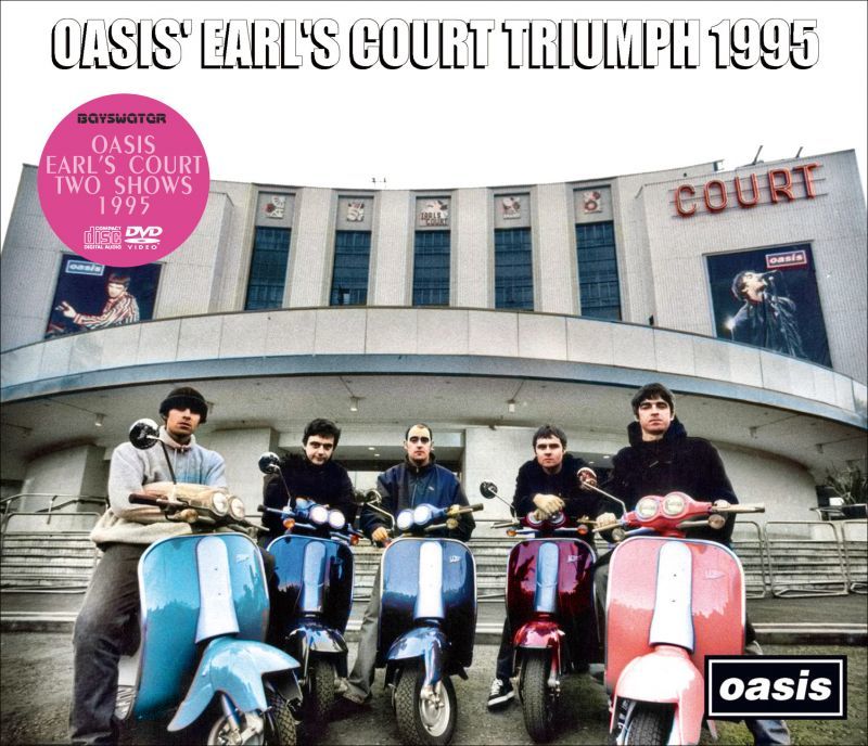 OASIS 1995 OASIS' EARL'S COURT TRIUMPH 4CD+DVD