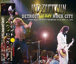 LED ZEPPELIN 1973 DETROIT HEAVY ROCK CITY 3CD