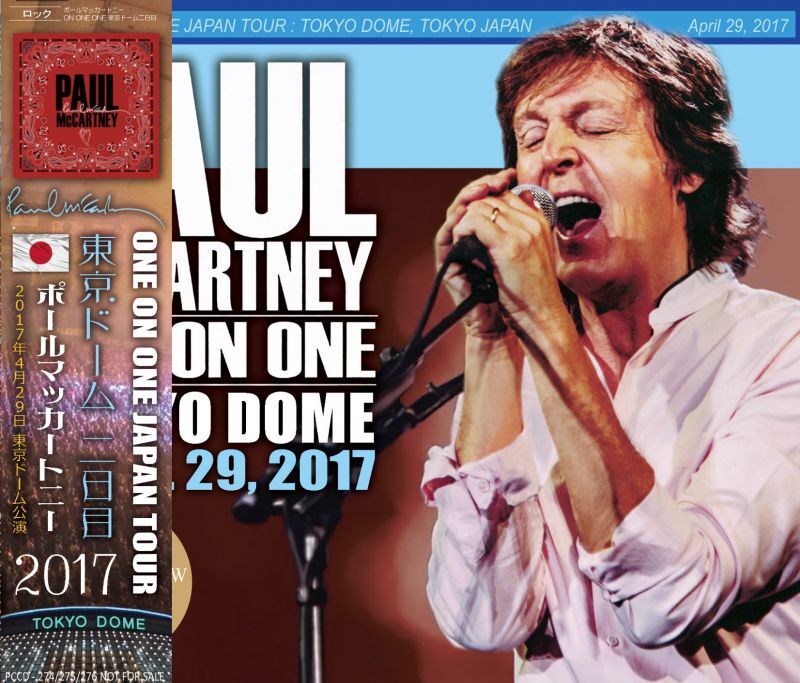 PAUL McCARTNEY / ONE ON ONE TOKYO DOME 29 【3CD】