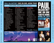 Load image into Gallery viewer, PAUL McCARTNEY / ONE ON ONE TOKYO DOME 29 【3CD】
