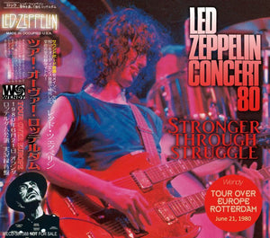 LED ZEPPELIN 1980 STRONGER THROUGH STRUGGLE 2CD