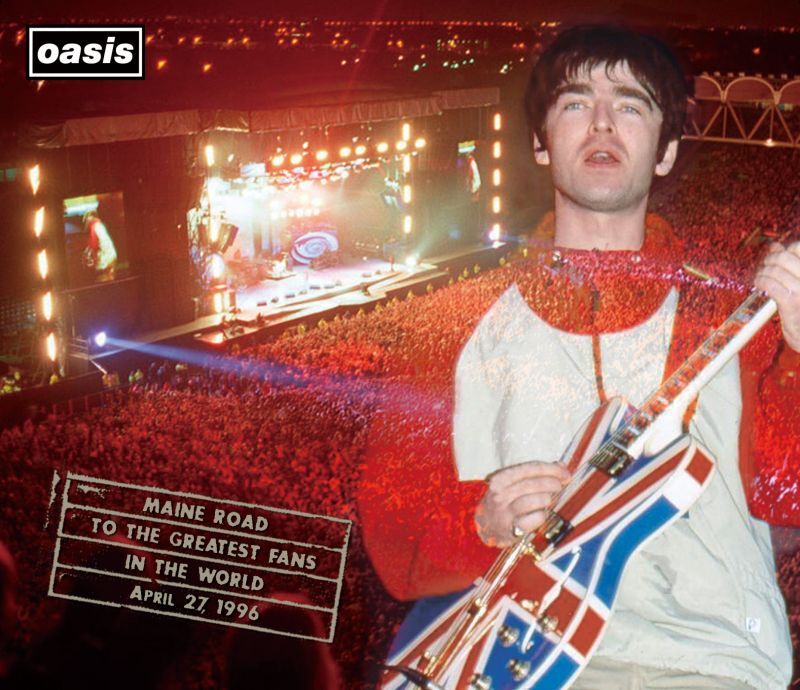 OASIS 1996 MAINE ROAD 4CD+2DVD with TOUR PROGRAM