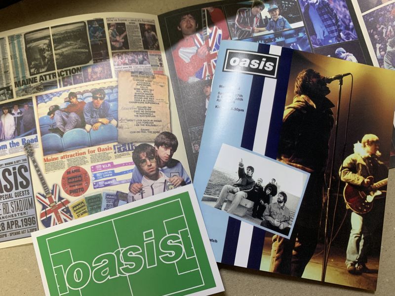 OASIS 1996 MAINE ROAD 4CD+2DVD with TOUR PROGRAM