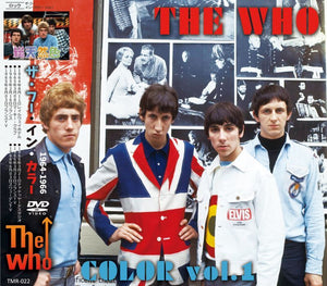 THE WHO IN COLOR Vol.1 DVD