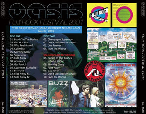 OASIS 2001 FUJI ROCK FESTIVAL 2CD