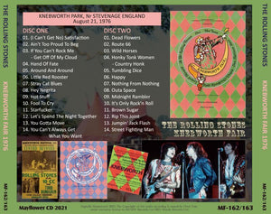THE ROLLING STONES 1976 KNEBWORTH FAIR 2CD