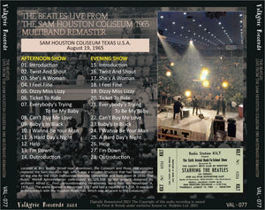 THE BEATLES / LIVE FROM SAM HOUSTON COLISEUM MULTIBAND REMASTER (1CD) –  Music Lover Japan