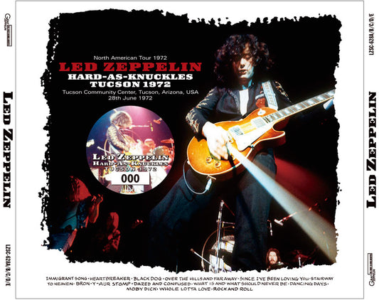 LED ZEPPELIN / HARD-AS-KNUCKLES TUCSON 1972 (3CD+Bonus 2CD)