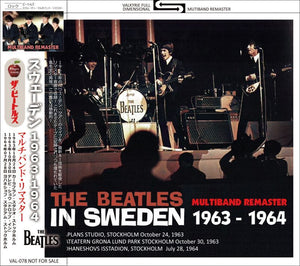 THE BEATLES / IN SWEDEN 1963 - 1964 MULTIBAND REMASTER (1CD