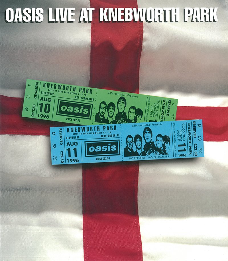 OASIS / CAST YOUR LIVES ON THE BAND 1996 KNEBWORTH (4CD )