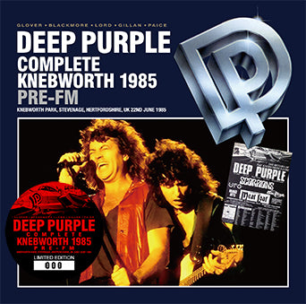 DEEP PURPLE / COMPLETE KNEBWORTH 1985 PRE-FM (2CD) – Music Lover Japan
