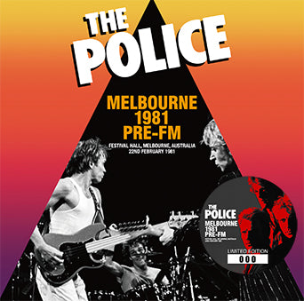 THE POLICE / MELBOURNE 1981: PRE-FM (2CD)