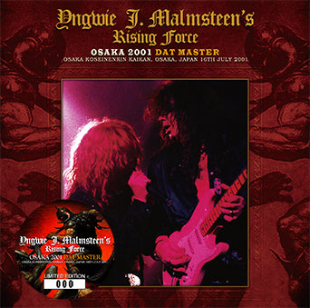 YNGWIE J. MALMSTEEN'S / RISING FORCE - OSAKA 2001 DAT MASTER (2CD)