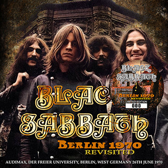 BLACK SABBATH / BERLIN 1970 REVISITED (1CD)