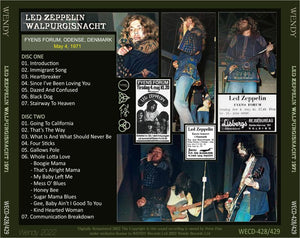 LED ZEPPELIN / WALPURGISNACHT 1971 (2CD) – Music Lover Japan