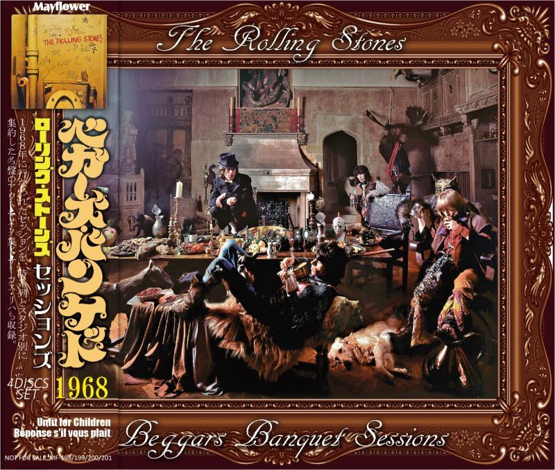 THE ROLLING STONES / BEGGARS BANQUET SESSIONS (4CD)