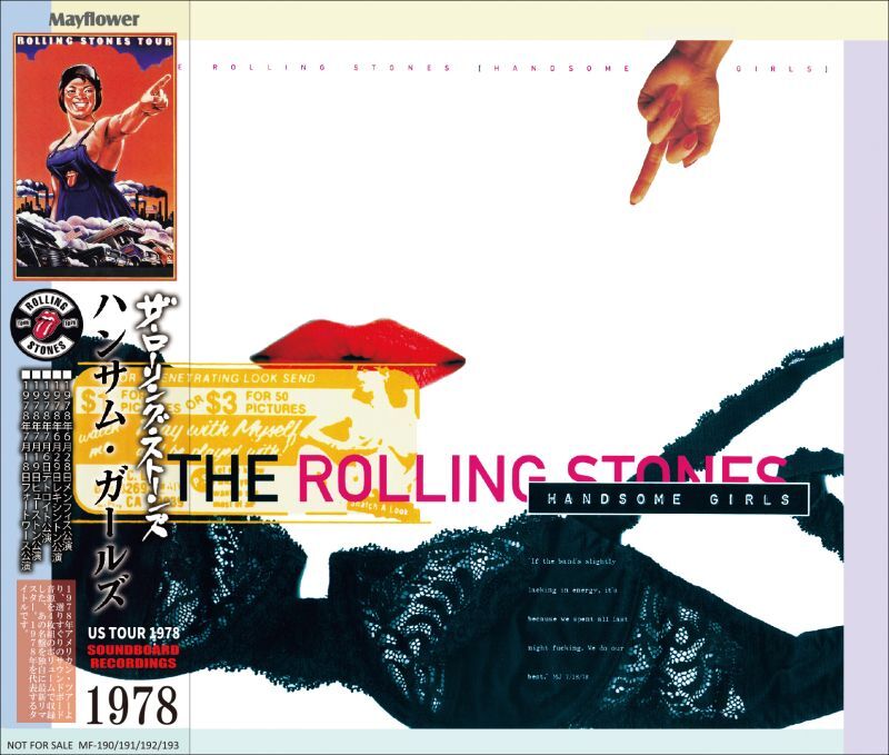 THE ROLLING STONES / HANDSOME GIRLS 1978 (4CD) – Music Lover Japan