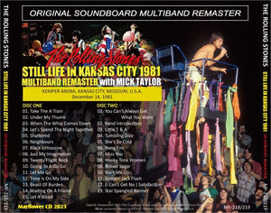 THE ROLLING STONES / 1981 KANSAS CITY MULTIBAND REMASTER (2CD)
