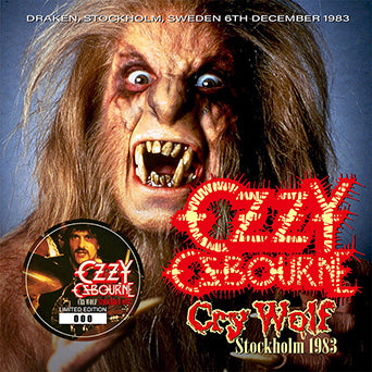 OZZY OSBOURNE / CRY WOLF STOCKHOLM 1983 (1CD)