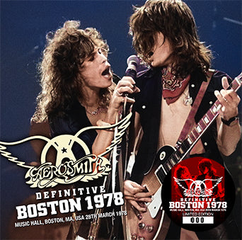 AEROSMITH / DEFINITIVE BOSTON 1978 Soundboard (1CD+1DVDR)