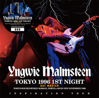 YNGWIE MALMSTEEN / TOKYO 1996 1ST NIGHT DAT MASTER (2CD+1DVDR)