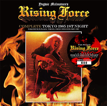 YNGWIE MALMSTEEN'S RISING FORCE / COMPLETE TOKYO 1985 1ST NIGHT