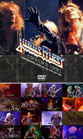 JUDAS PRIEST / DEFINITIVE IRVINE 1991 Soundboard (2CD+1DVD)